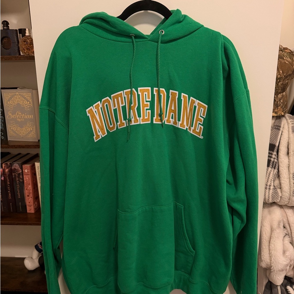 Notre Dame Green Pullover Hoodie